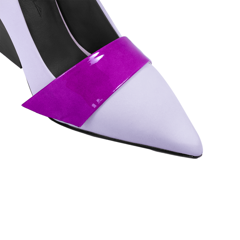Nine to Fiver Pump in Lavender - Ultraviolet Strap
