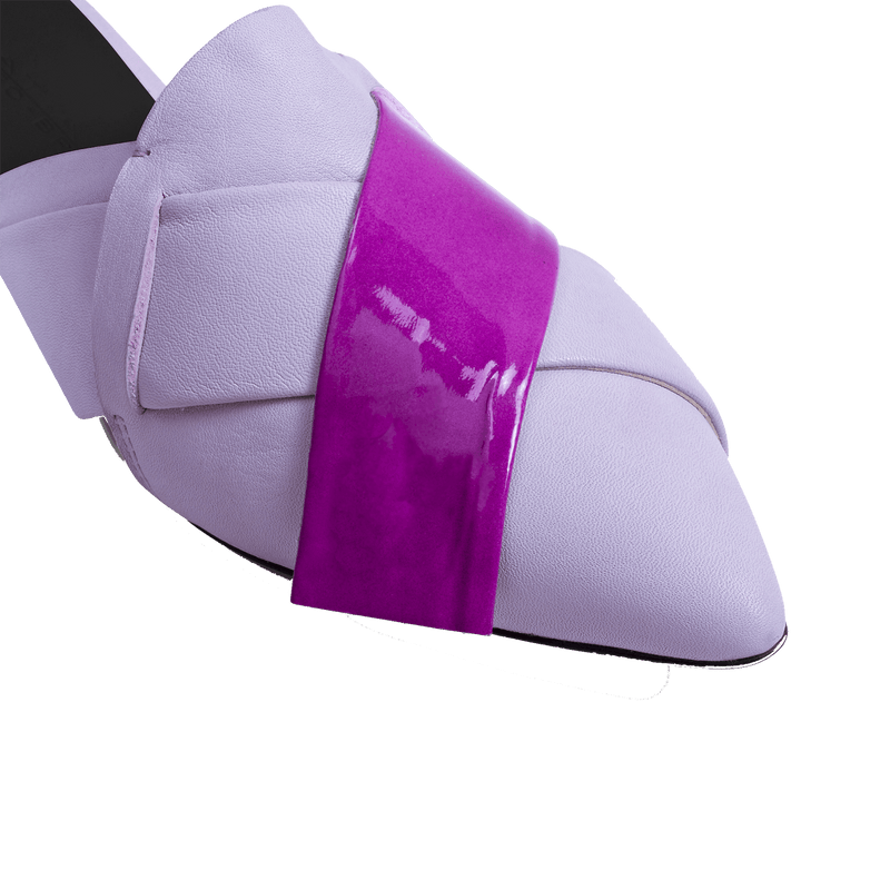 Origami Slipper - Ultraviolet Strap Detail