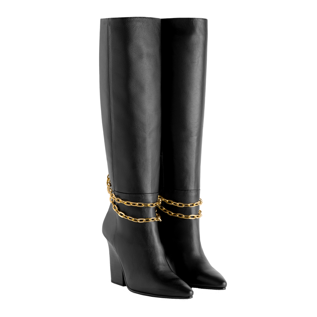 Retrofit Knee High Boot